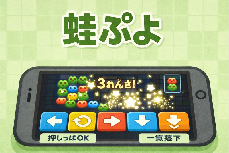 ぷよぷよを作ろうとしたら、蛙になった話