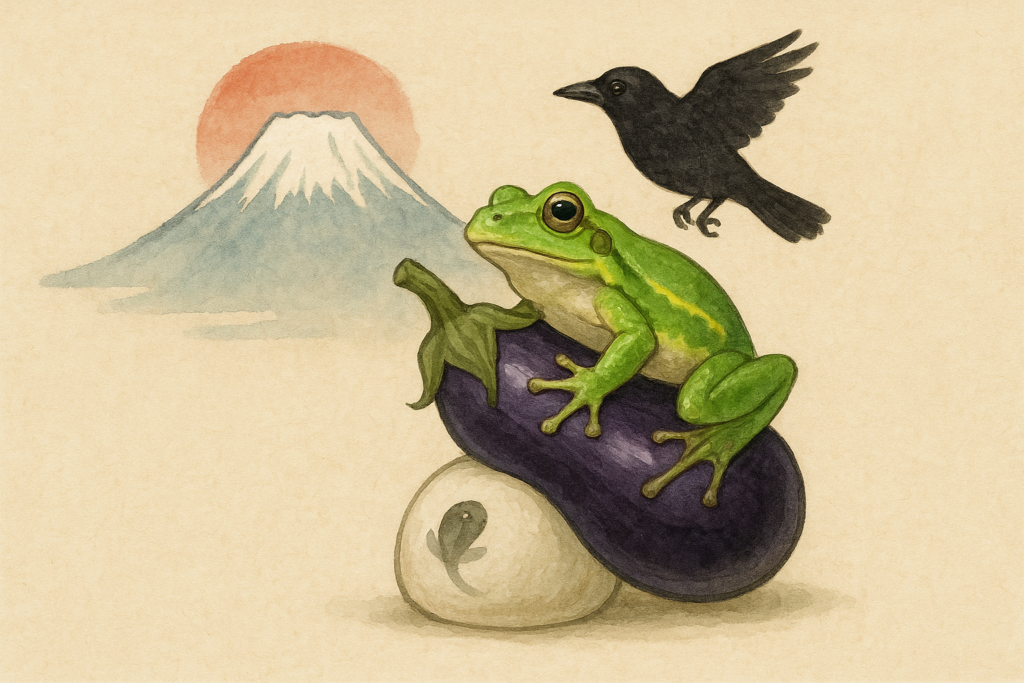 🐸✨ もち蛙が新年に運んでくるもの