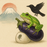 🐸✨ もち蛙が新年に運んでくるもの